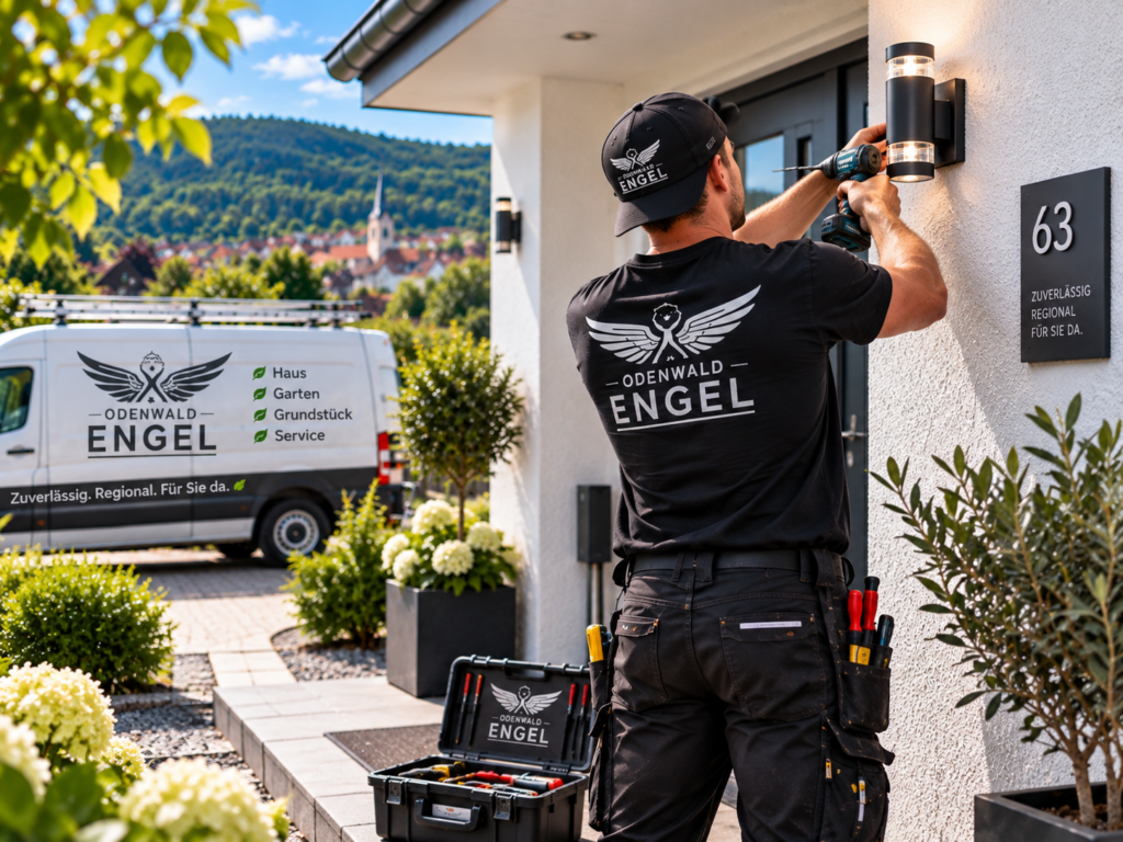 Odenwald Engel bei Hausmeisterservice und Kleinstreparaturen rund ums Haus im Odenwald